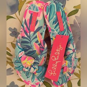 Lilly Pulitzer Pool Slippers